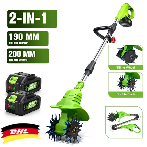 Akku gartenfräse motorhacke - akku,