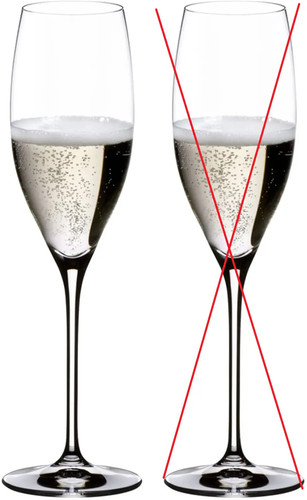 Riedel champagnerglas flöte - champagnerglas,
