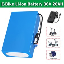 36V 20AH Li-ion Akku Pedelec e-bike Akku Umbausatz Akkupack Scooter + Ladegerät