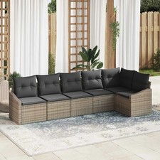 Gartensofa-set mit Kissen mit