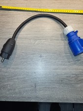 CEE Adapter für Camping Boot Caravan Schuko-Stecker auf CEE-Steckdose 230V/16A