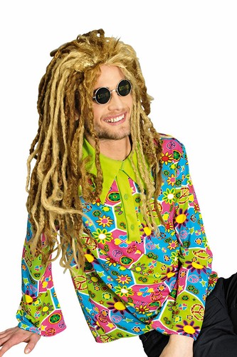 Buntes hippie hemd - buntes,