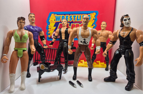 Wrestling figuren set - wrestling,