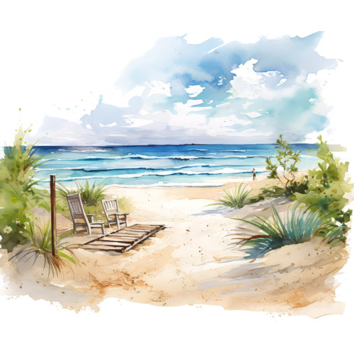 Wandtattoo aufkleber aquarell - wandtattoo,