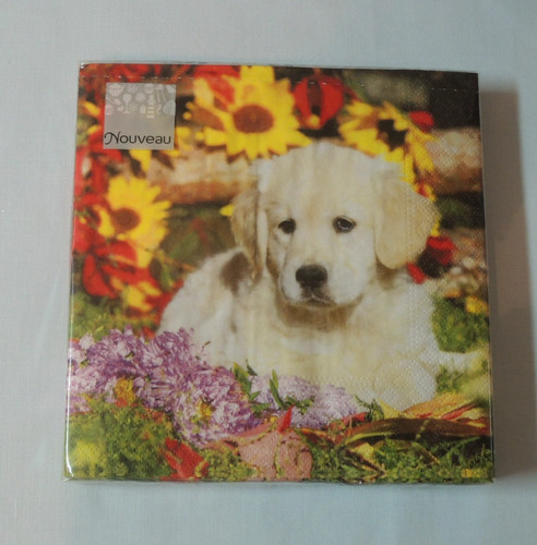 Servietten welpen hunde - servietten,