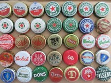 ****  35 verschiedene Kronkorken aus den Niederlanden, Sammler, Sammlung  ****