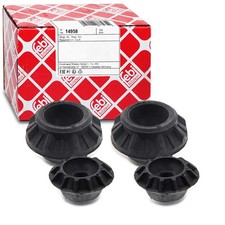 2x FEBI 14958 FEDERBEINLAGER