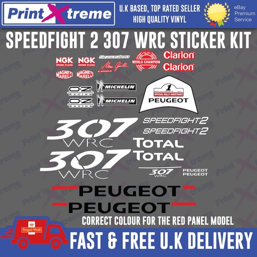 Speedfight 307 wrc - wrc, sticker