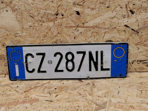 Nummernschild italien - nummernschild, eu