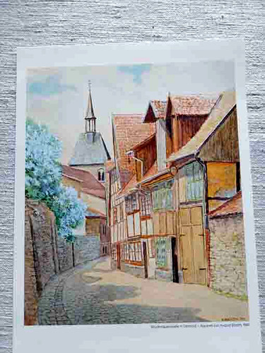 Kunstblatt bruchmauerstraße - kunstblatt,