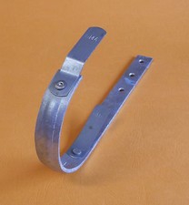 Rinneneisen Halteeisen Rinne Rinnenhalter verzinkt 8tlg halbrund # 9412027