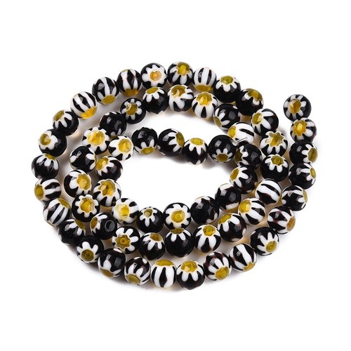 Strang millefiori blumen - millefiori,
