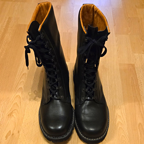 Herren leder schnürstiefel - leder,