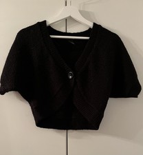 H&M / Bolero / Schwarz / Gr. S