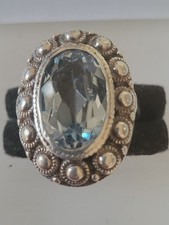 Silber  antiker Art-Deco  Ring