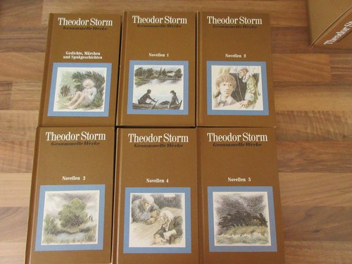 Theodor storm gesammelte werke - theodor,