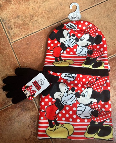 Winter accessoires set minnie - set,