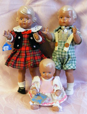 3 Schildkröt Puppen Inge 25