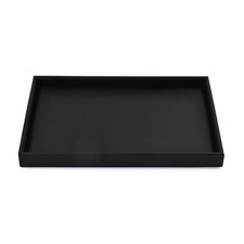 Schwarz PU Leder Schmuck