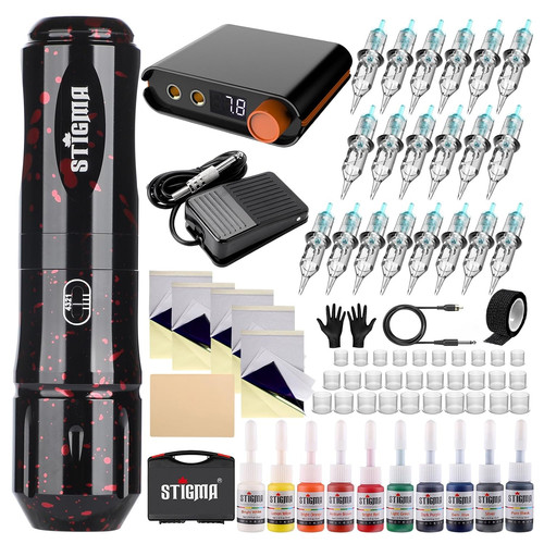 Rotary tattoo maschine set - rotary,