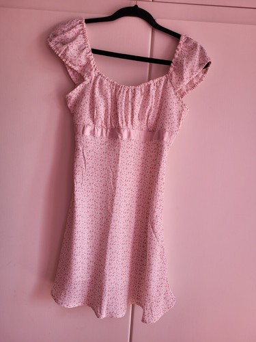 Kleid hollister rosa blümchen - kleid,