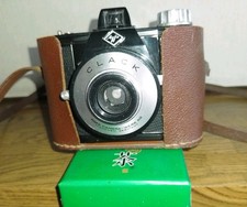 AGFA CLACK Analog Kamera, Mittelformat, komplett mit Tasche, Sammlerstück