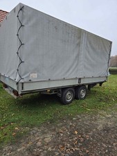 Pkw Anhänger 3500 kg Heinemann Hochlader Plane und Spriegel TÜV neu
