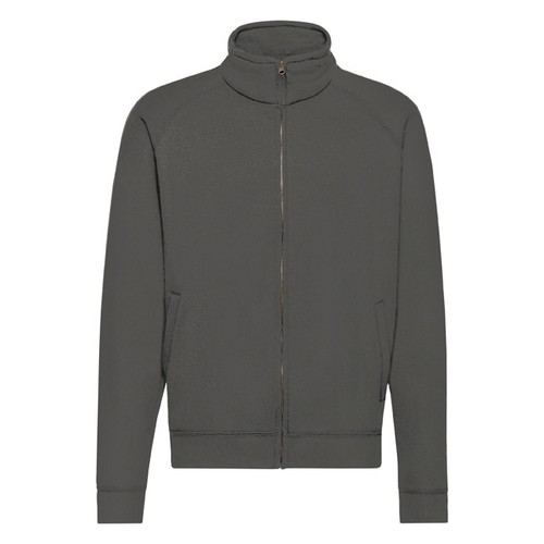 Sweatjacke dunkelgrau fruit - dunkelgrau,