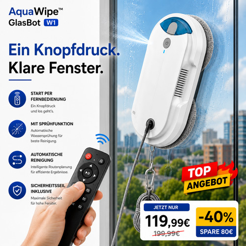 Aquawipe glasbot w1 - aquawipe™,
