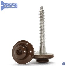 Spenglerschrauben Sepiabraun