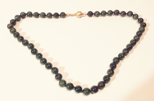Collier nefrite mit - nefrite,