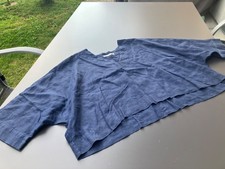 Schöne tunika leinen blau - schöne,