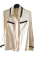CHANEL Bluse, Seide, edel &