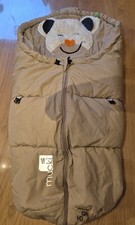 Mucke Winter Fußsack für Babyschale, 0-6 Monate