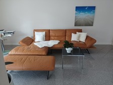 Dieter Knoll Design Wohnlandschaft Formia 1/2/3 Leder Couch
