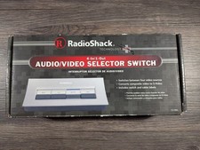 Vintage Radio Shack 4-In/1-Out