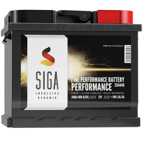 Siga autobatterie 12v 44ah - autobatterie,