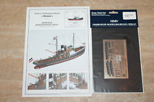 HMV Hochsee- und Bergungsschlepper 1923 Hermes incl. Super Detail Set 1:250 NEU