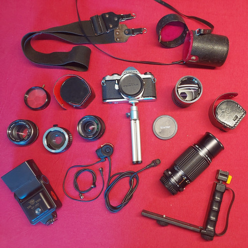 Pentax asahi kamera - me,