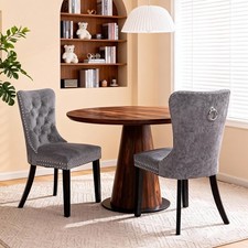 Samt Stuhl Esszimmerstuhl