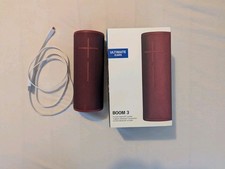Ultimate Ears BOOM 3 Tragbarer Bluetooth-Lausprecher - Sunset Red