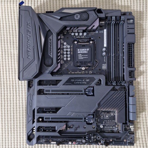 Asus rog maximus - rog, ix