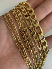 Figarokette 14K Gelbgold