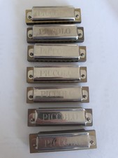 Mundharmonika Hohner Piccolo Konvolut Sammlungsauflösung