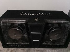 Hifonics Maxximus MXZ12DUAL  2x30cm Gehäusesubwoofer Doppelbandpass Tiefton Bass