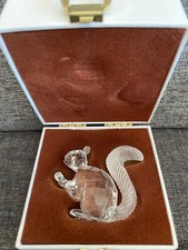 Swarovski Eichhörnchen Squirrel mit Unterschrift zum 10. Geburtstag A.Hirzinger