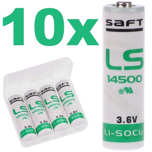 10x saft lithium batterie - 10x,