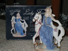 Ambiente Galerie ~ Lady Fiona ~ Porzellan Figur ~Rarität PMI-Manufaktur ~ OVP