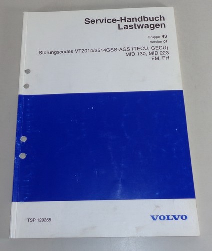 Werkstatthandbuch volvo lkw - werkstatthandbuch,