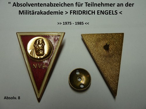 Absolventenabzeichen der - ",